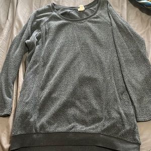 Sweater dress. Size large. Dark grey